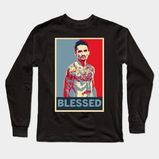 The Blessed Man Max Holloway Long Sleeve T-Shirt